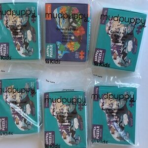Mudpuppy Arctic Life Shaped Puzzle Set, Chick Fil A Kid Meal Toys, Set Of 6
